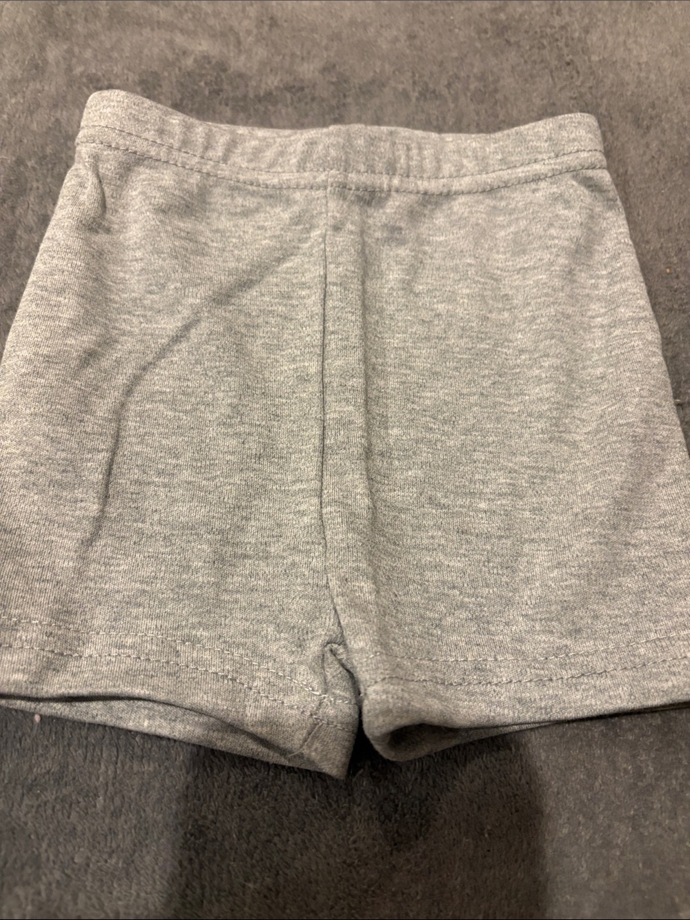 Gray Women's Knit Lounge Shorts
